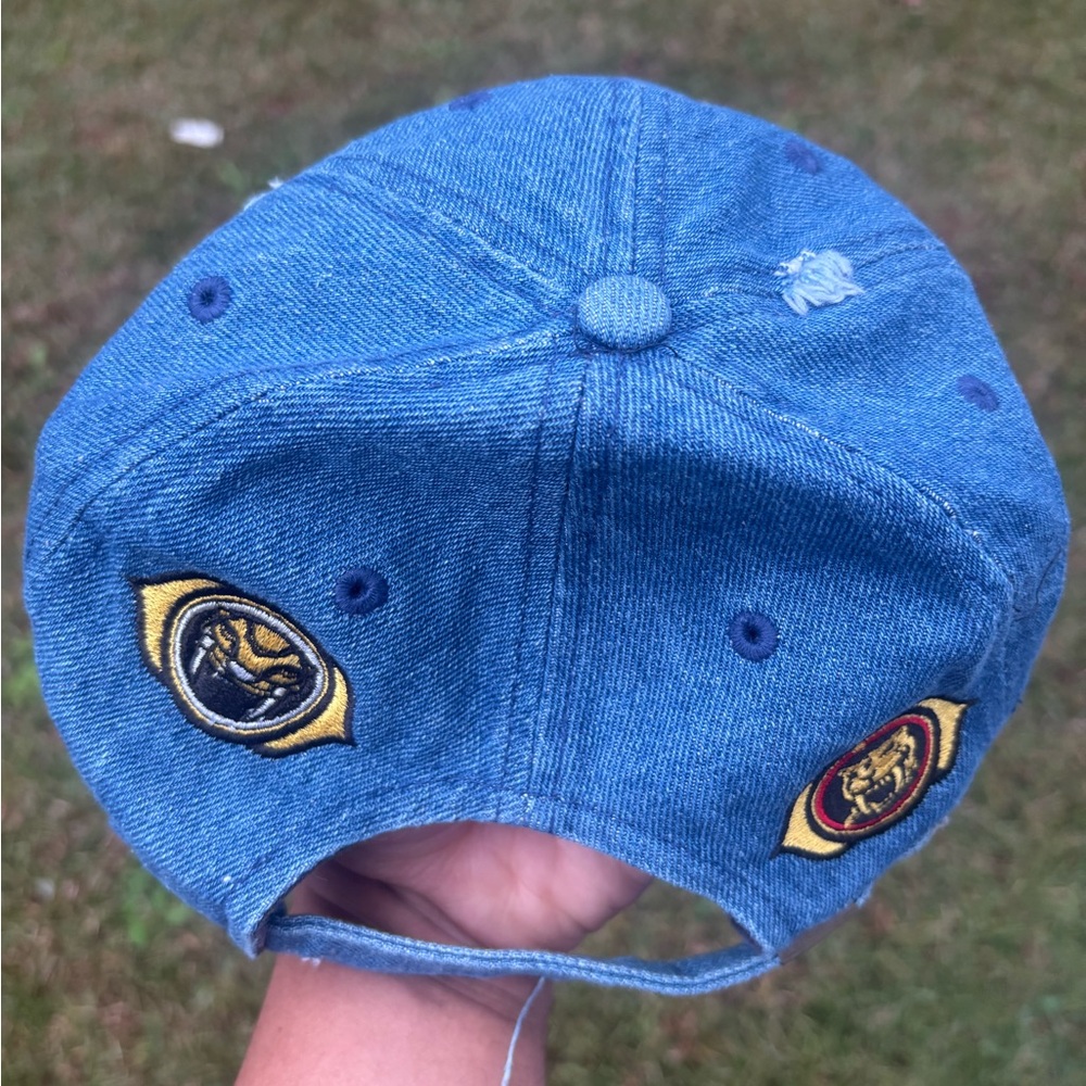 Power Rangers Distressed Denim Cap (Yellow Power Ranger) - Picture 8 of 8